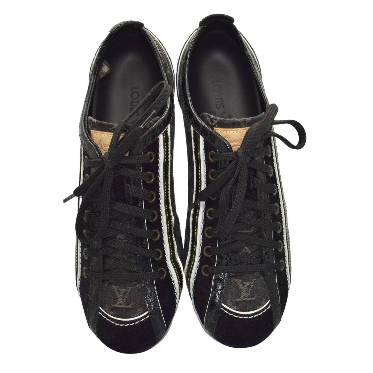 FootLocker BD - 🔴Louis Vuitton Embroidery Black Shoes.