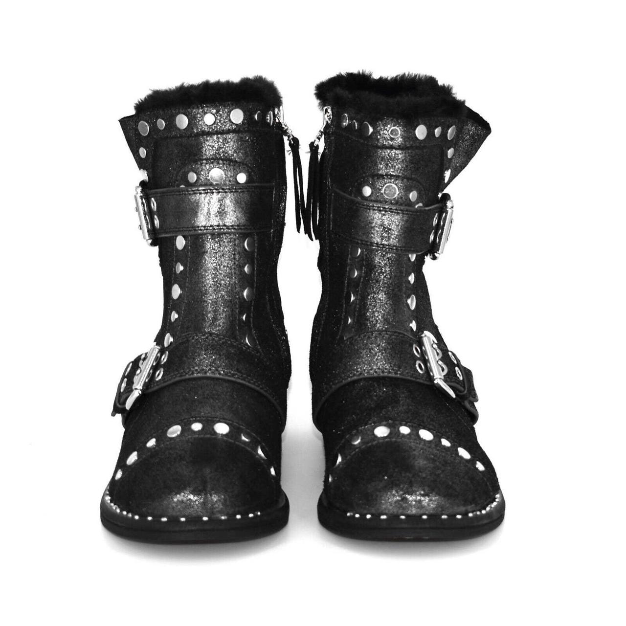 sam edelman drea studded suede booties