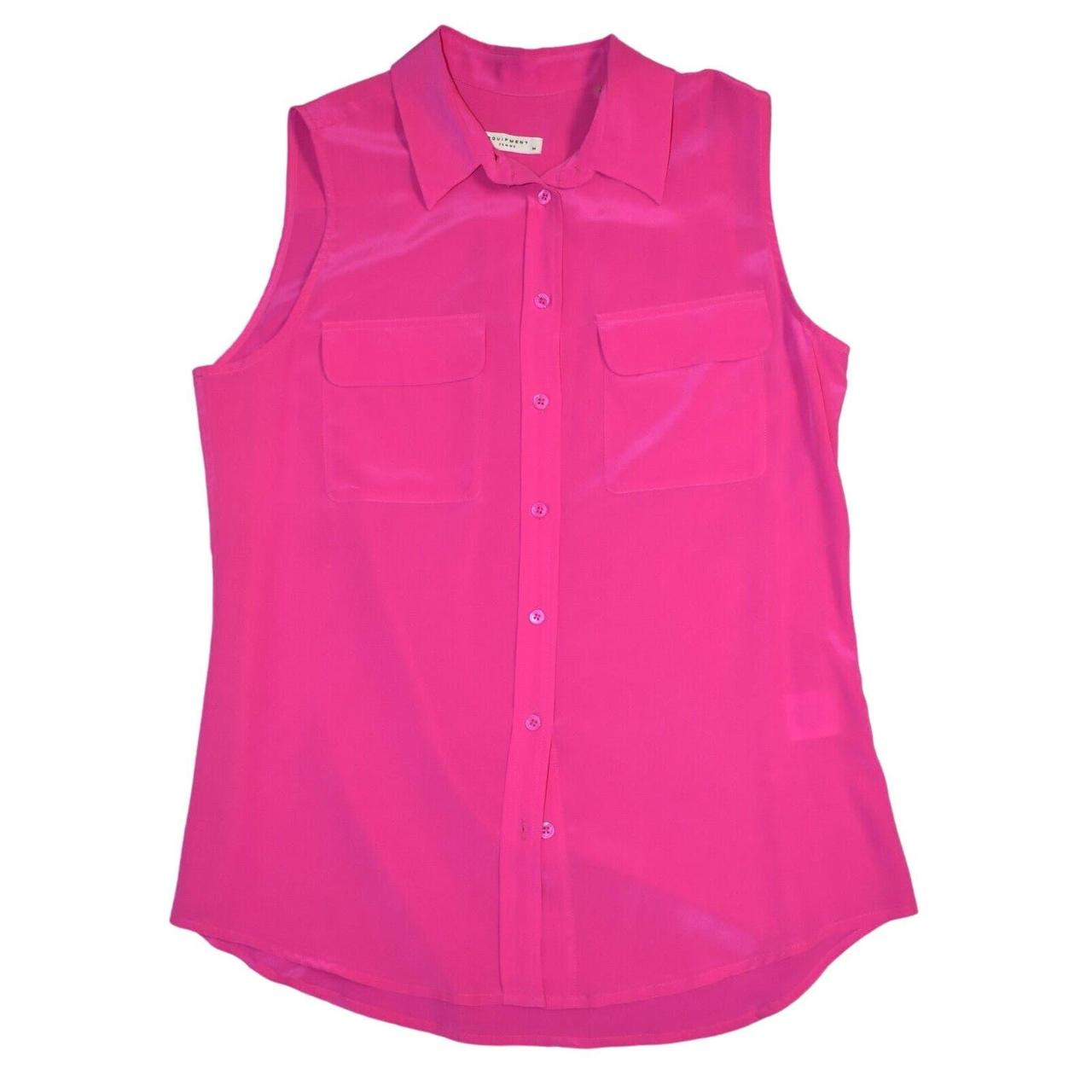 equipment pink blouse