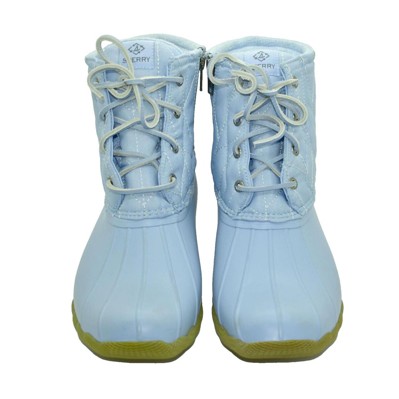 blue sperry duck boots
