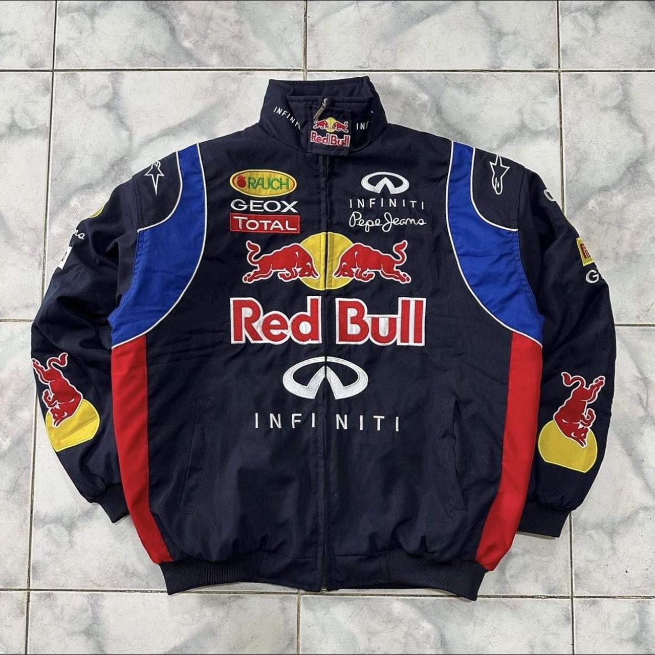 UK F1 team racing Top Car enthusiasts Redbull Cotton... - Depop