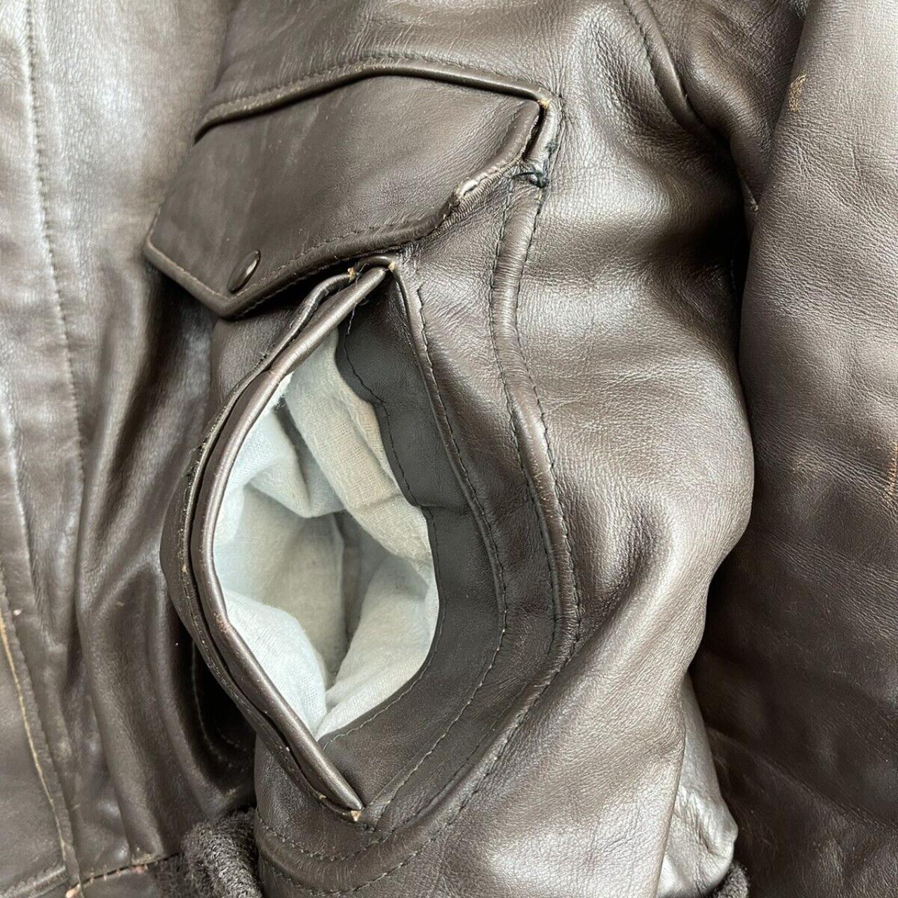 Vintage 70s Schott G-1 IS-674 MS Flight Bomber | Depop