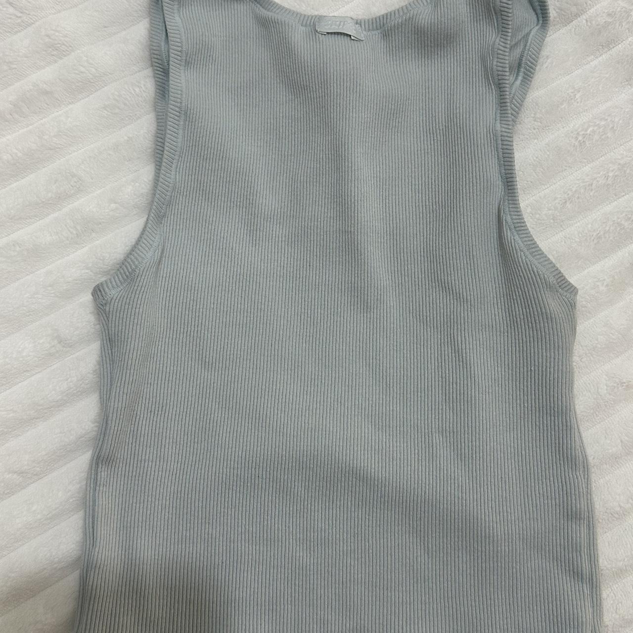 skims cotton rib tank color frost 🩵 limited edition - Depop