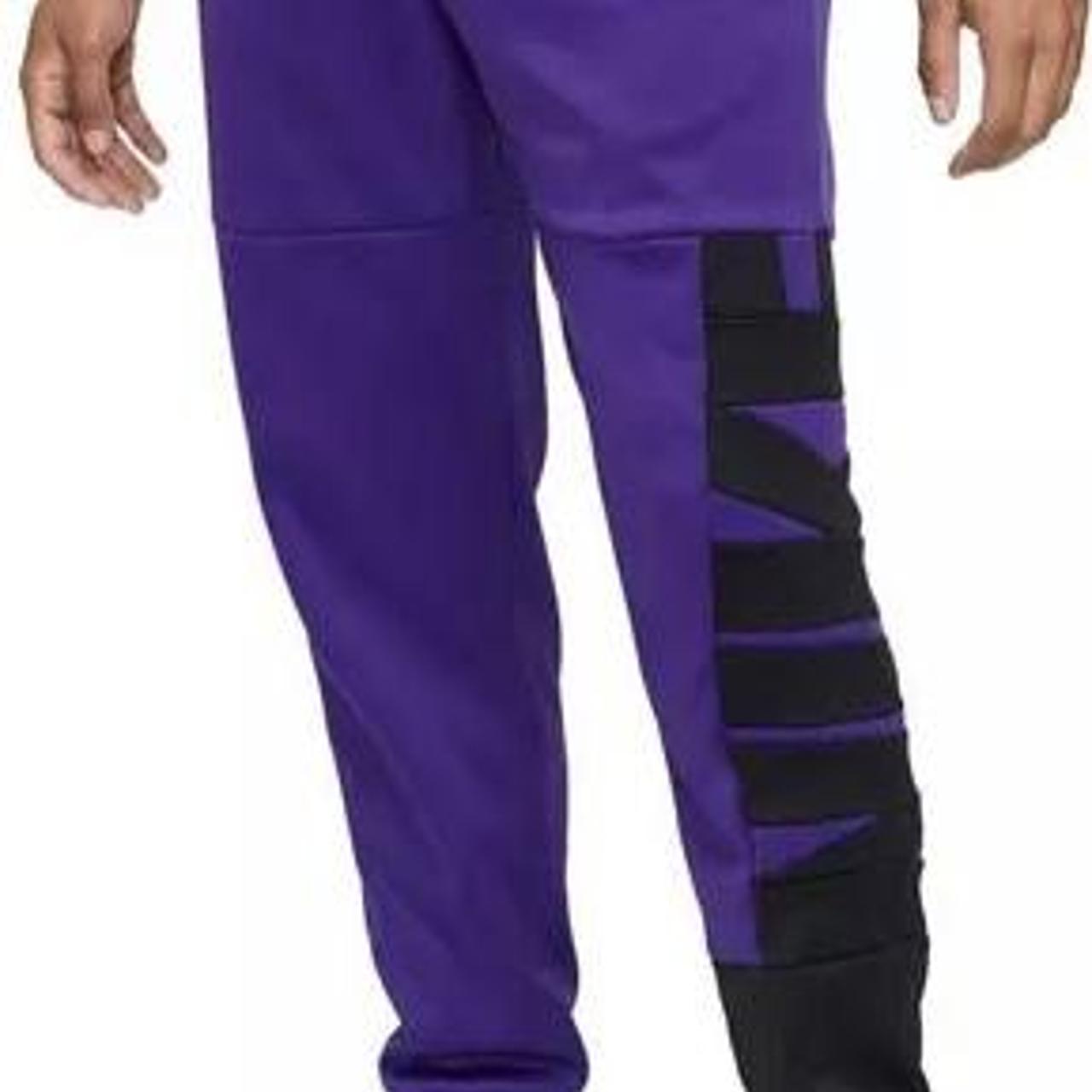 Mens purple hot sale nike joggers