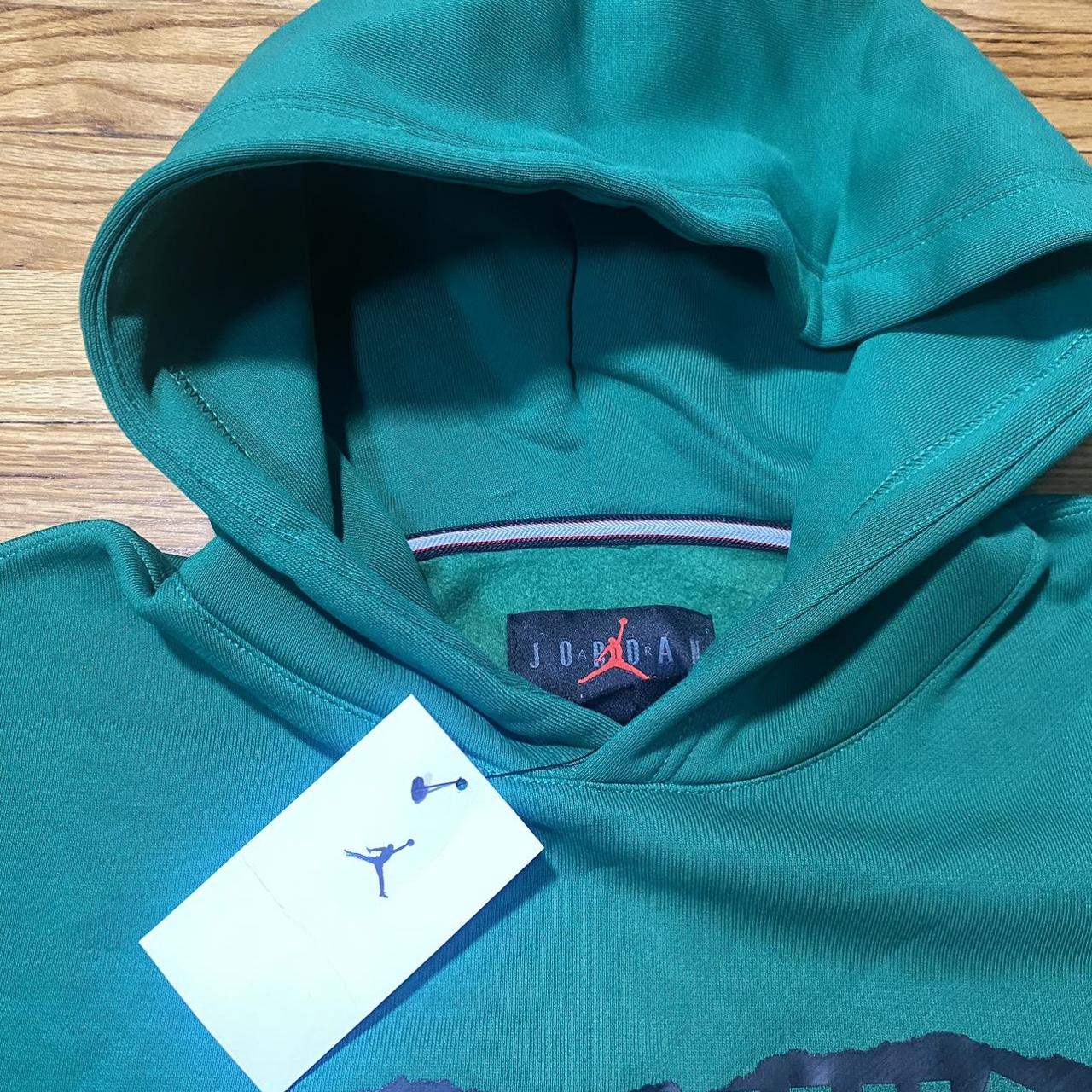 Nike Air Jordan Jumpman Pullover Hoodie Green Men s