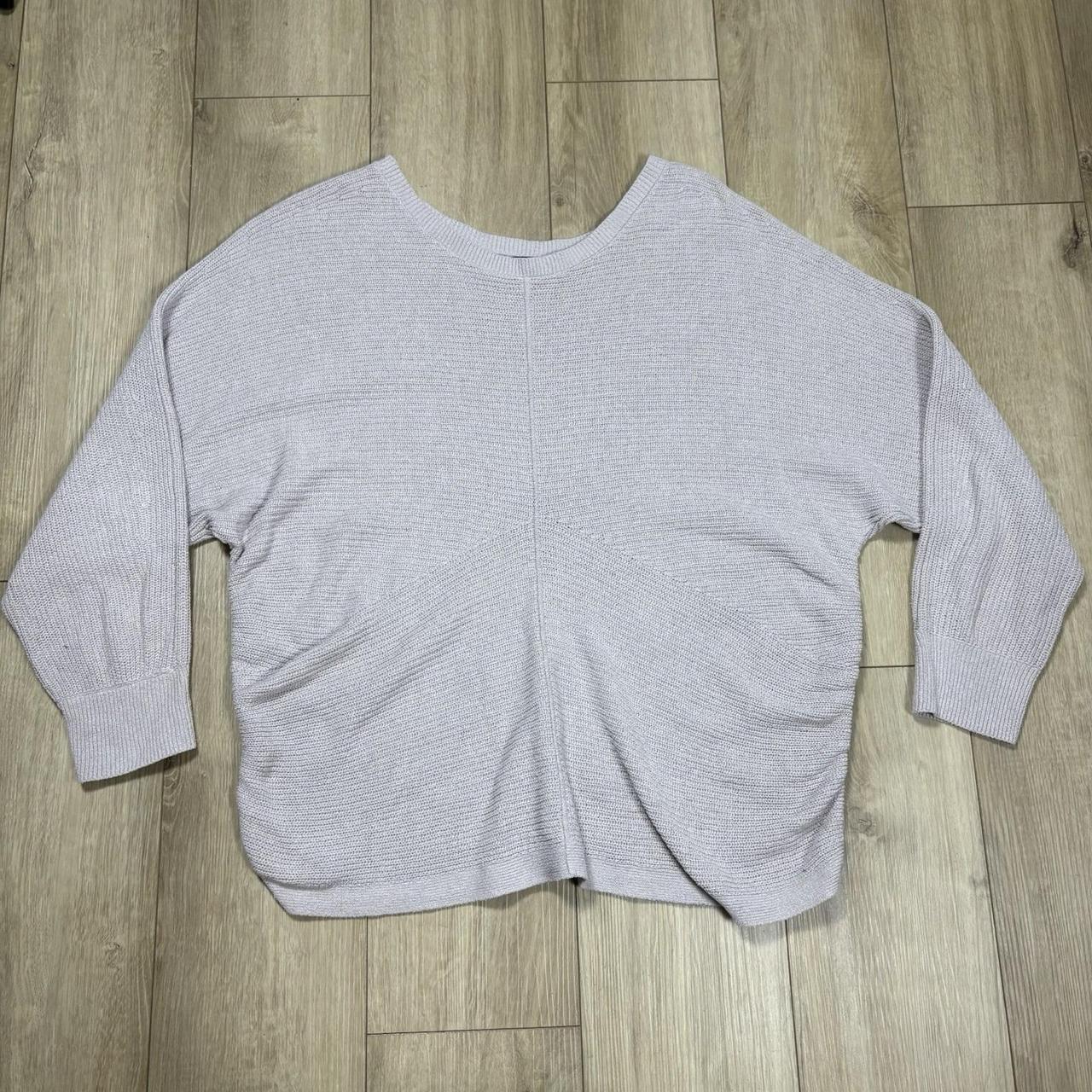 Women's Sweater - Grey - L – J Jill Wearever Coll… - image 1