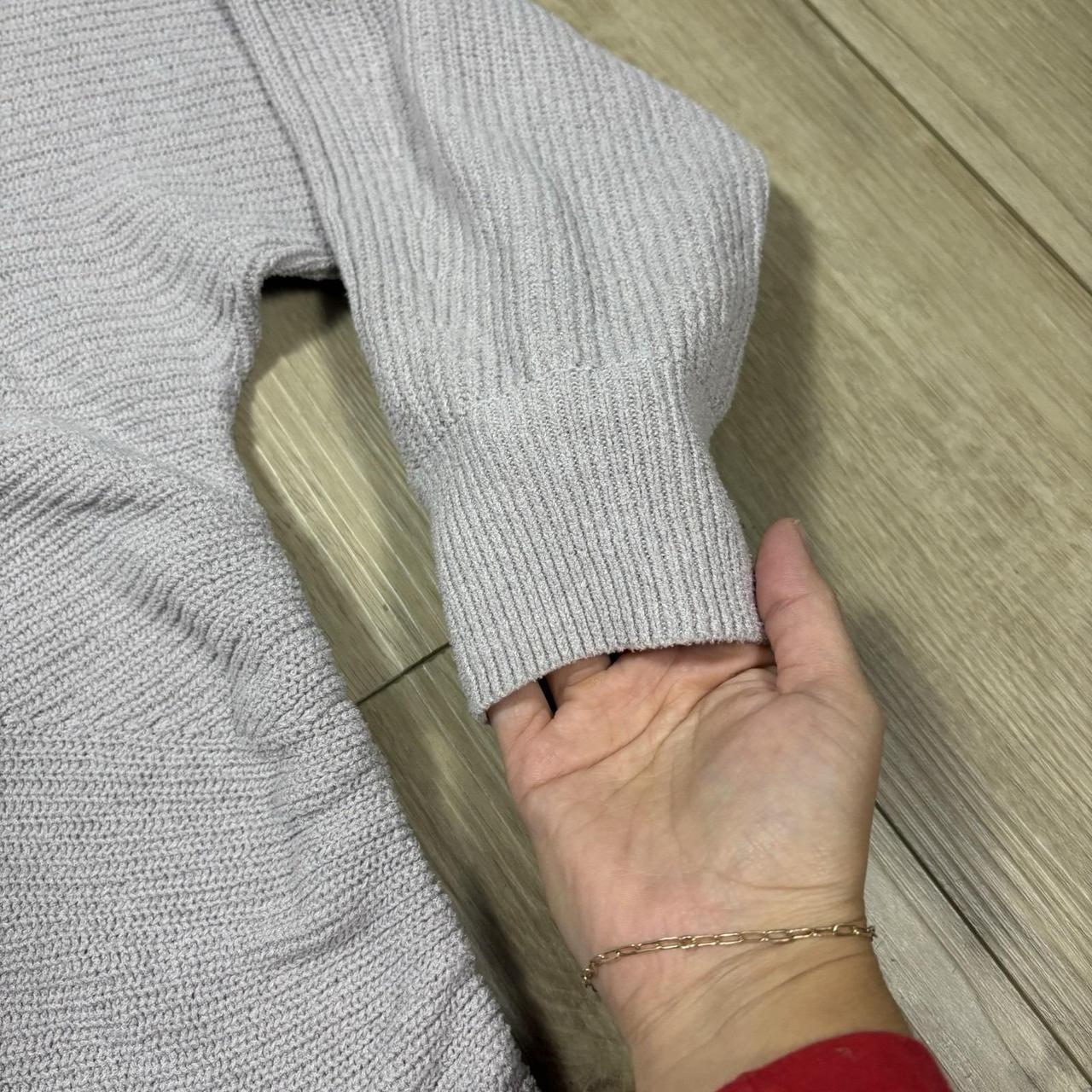 Women's Sweater - Grey - L – J Jill Wearever Coll… - image 3