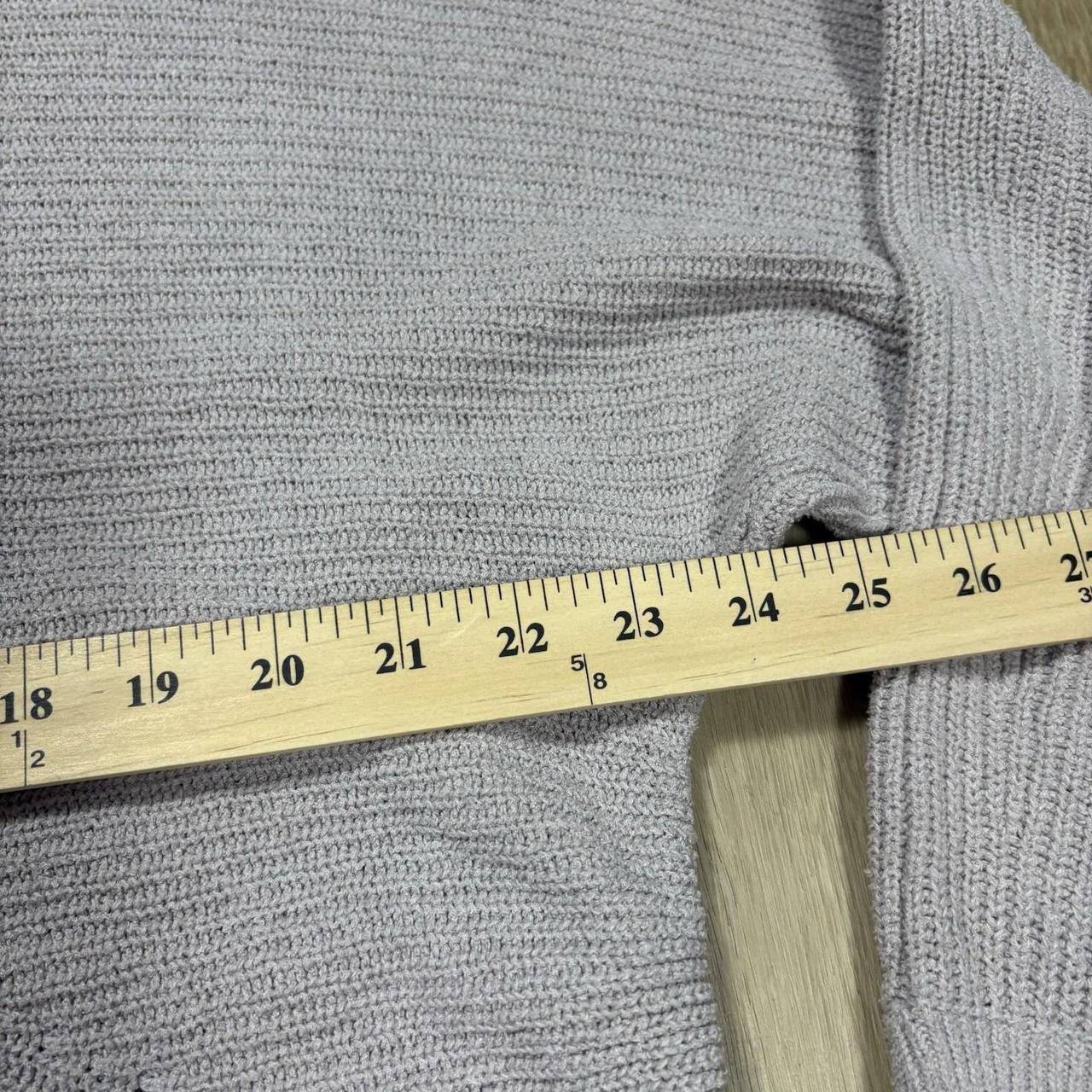 Women's Sweater - Grey - L – J Jill Wearever Coll… - image 5