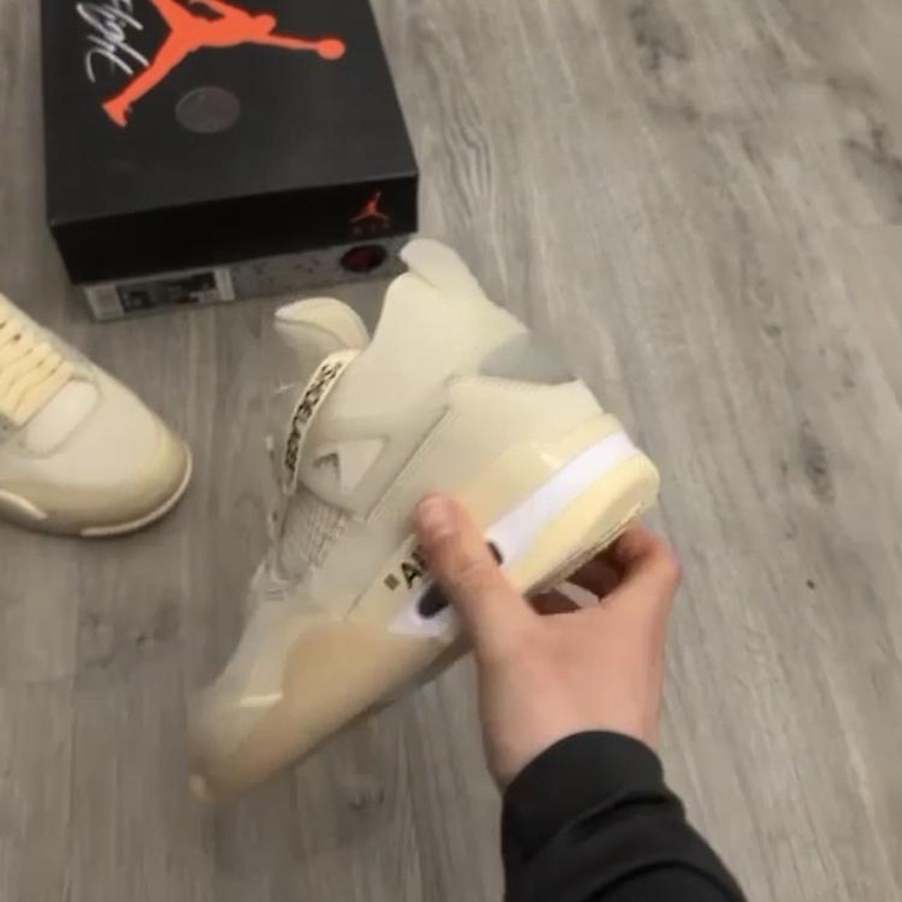 jordan4s off white