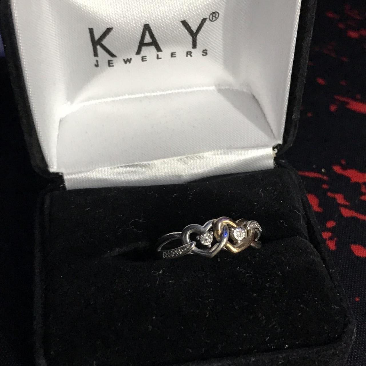 Kay jewelers online heart ring gold