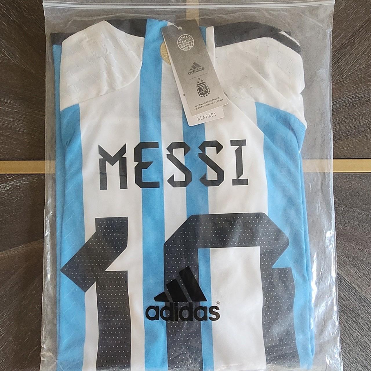 Argentina Away Purple Messi 10 Player version soccer - Depop