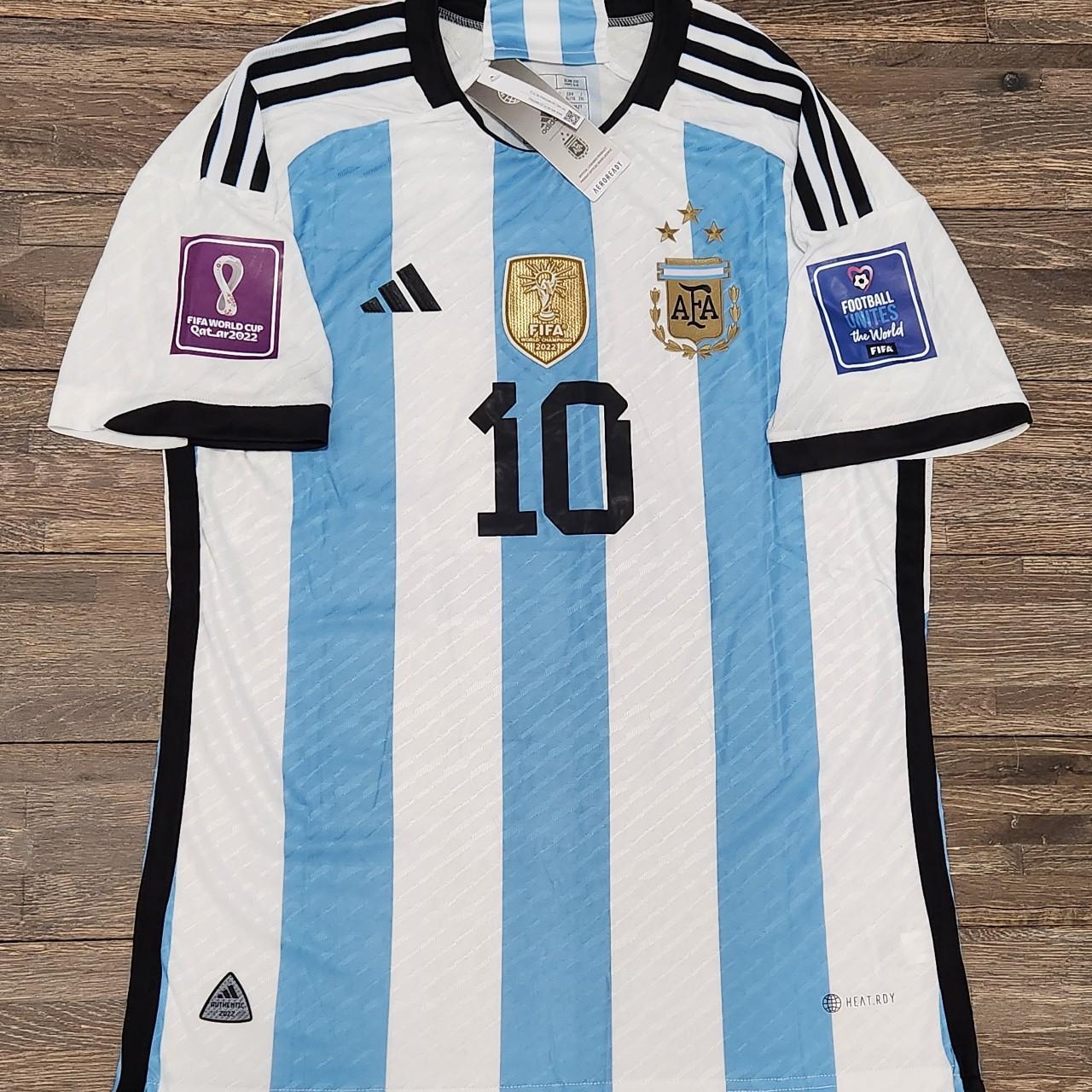 Argentina Away Purple Soccer Jersey Player Version - Depop