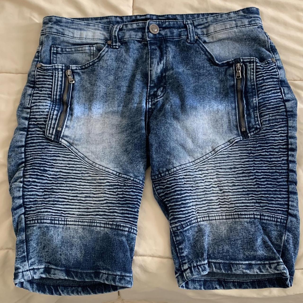 Men’s jean short 34” Waist Shorts have back... Depop