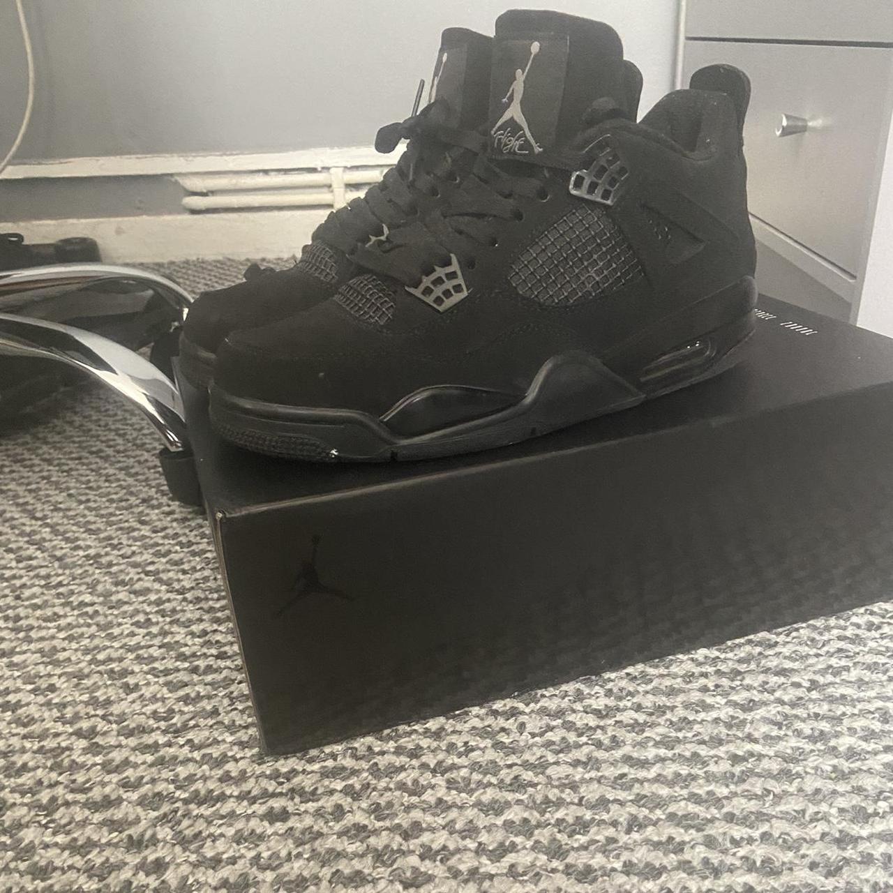 jordan black cat 4 size 9