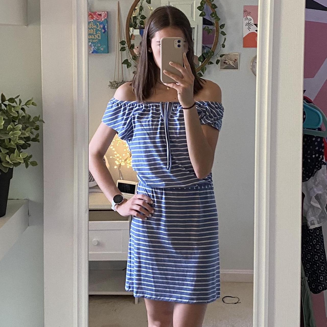 LASCANA Striped T-Shirt Dress