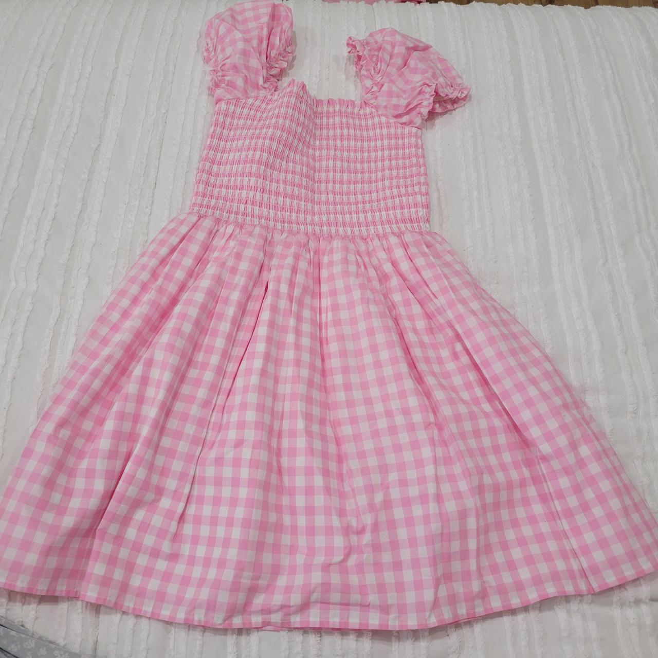 janie and jack plaid puff dress and fits... Depop