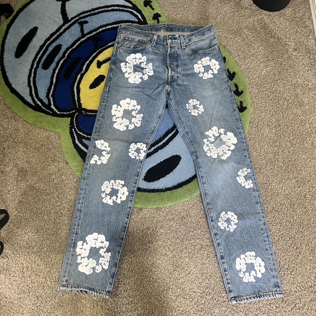 Denim Tears Jeans Barely Worn Brand: Denim... - Depop