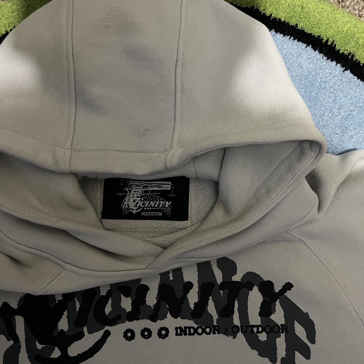 Grey Vicinity Hoodie Brand: Vicinity Size: M... - Depop