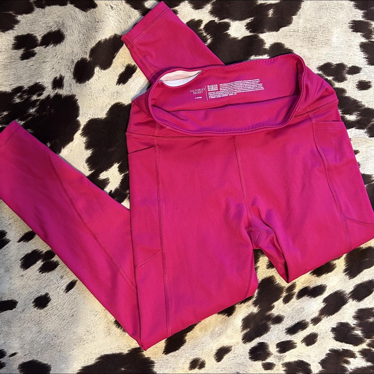 Hot pink size 6 #VS leggings. they run a little - Depop