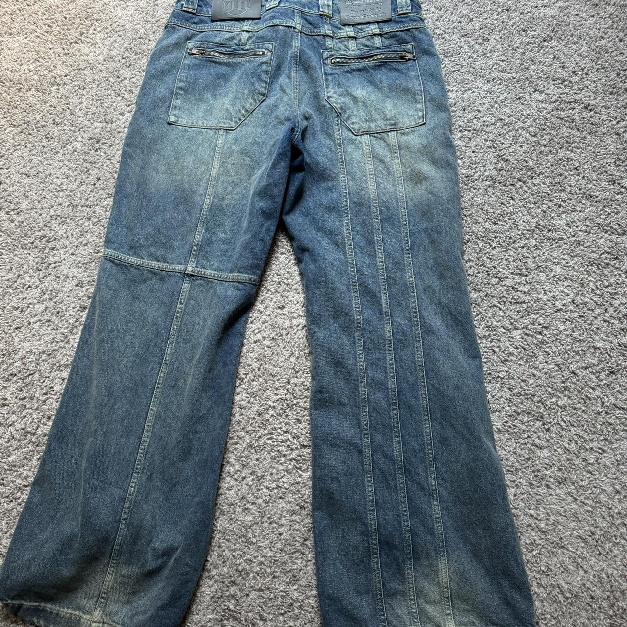 moonlight mansion construction denim sold out  | Depop