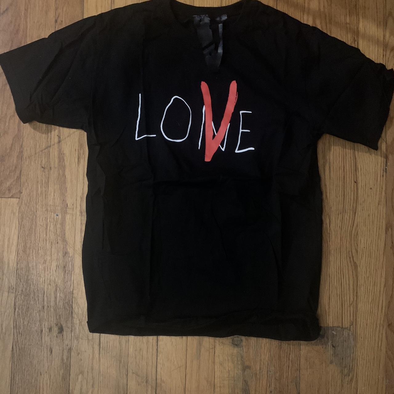 Vlone love t shirt Depop