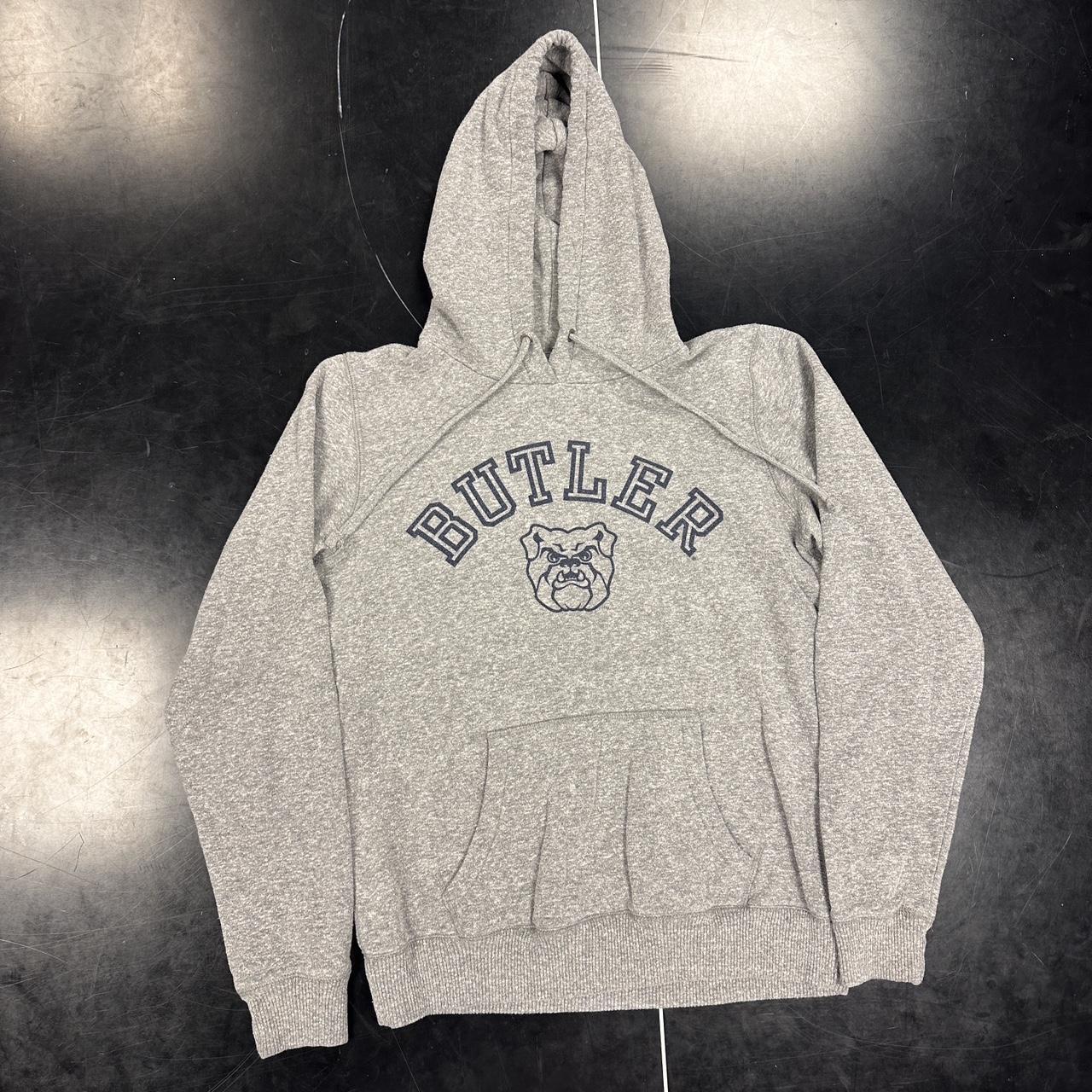 Butler Medium Grey Heather Collegiate Hoodie -... - Depop