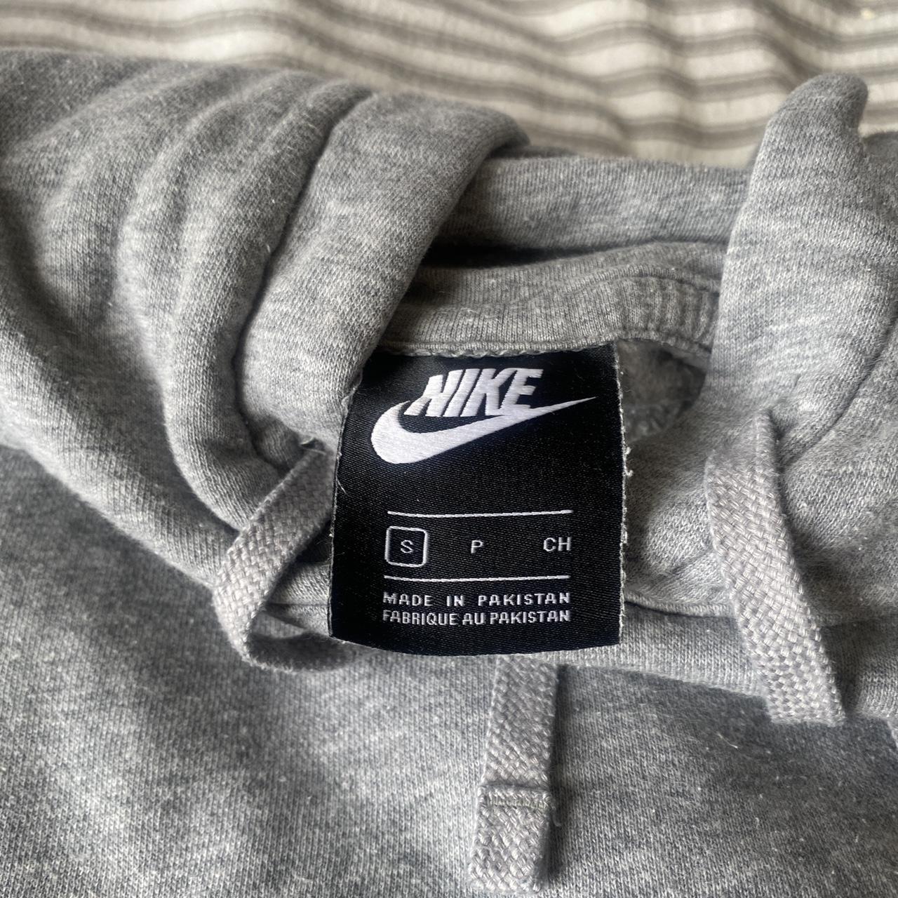 nike grey butterfly hoodie