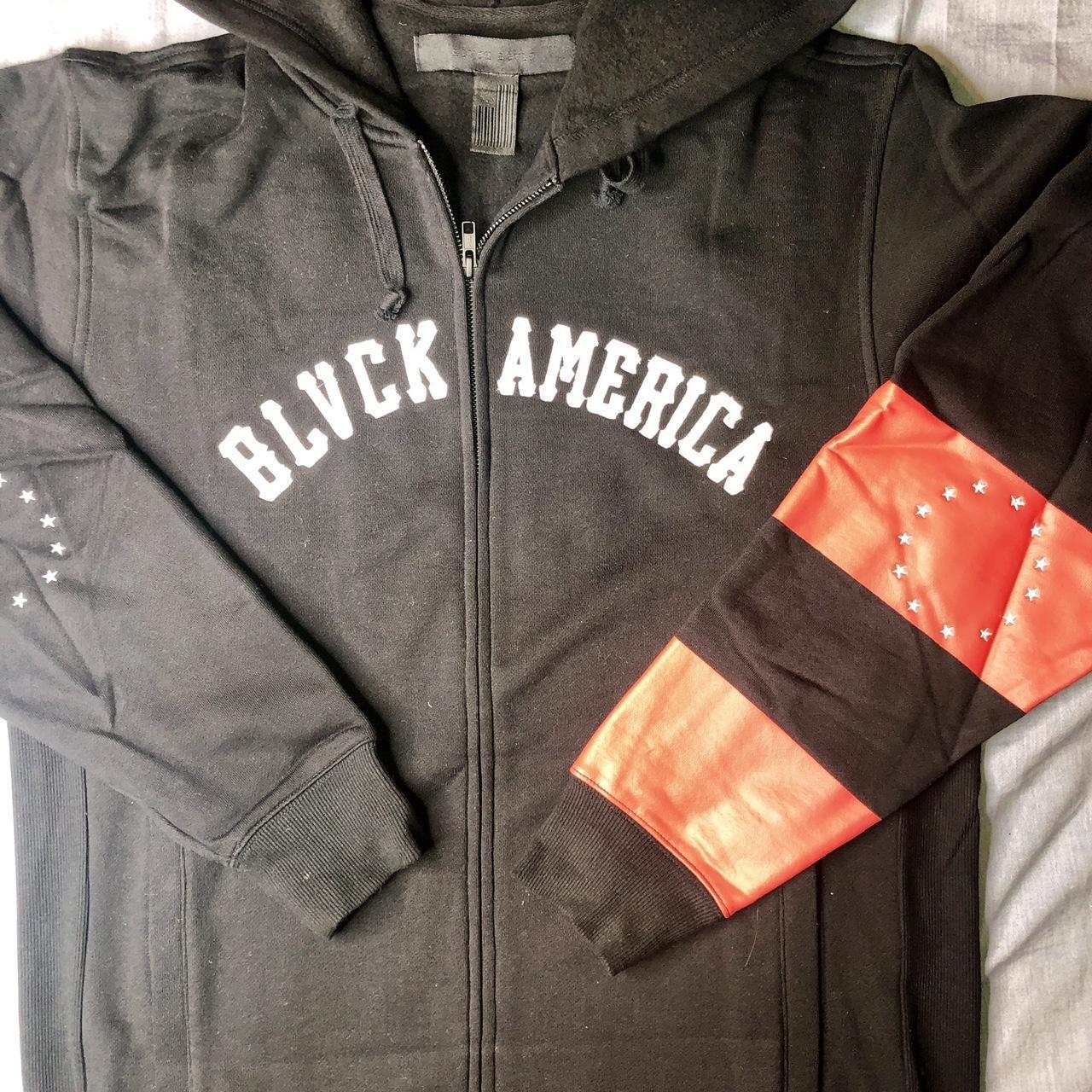 Black scale hoodie Era: modern Color: grey  - Depop