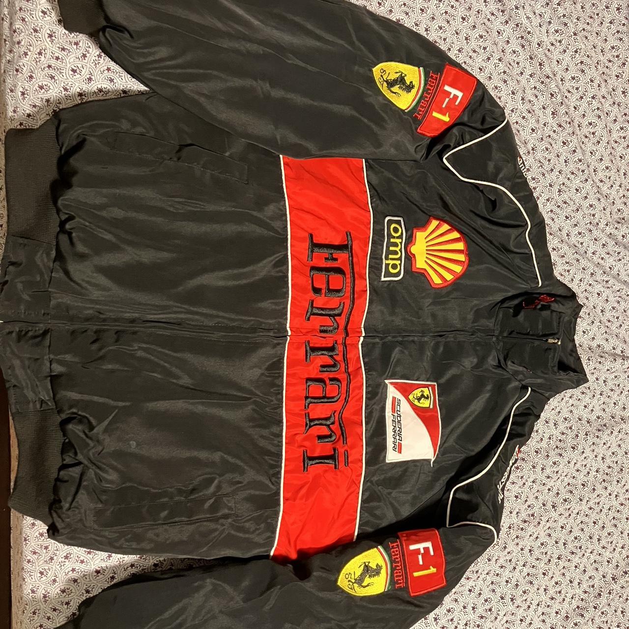 Medium F Ferrari Racing Jacket Only Worn A Couple Depop