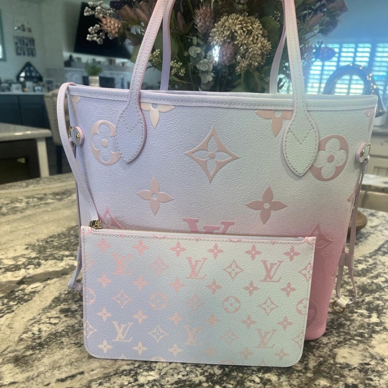 Pastel Louis Vuitton Neverfull GM Worn once but in... Depop