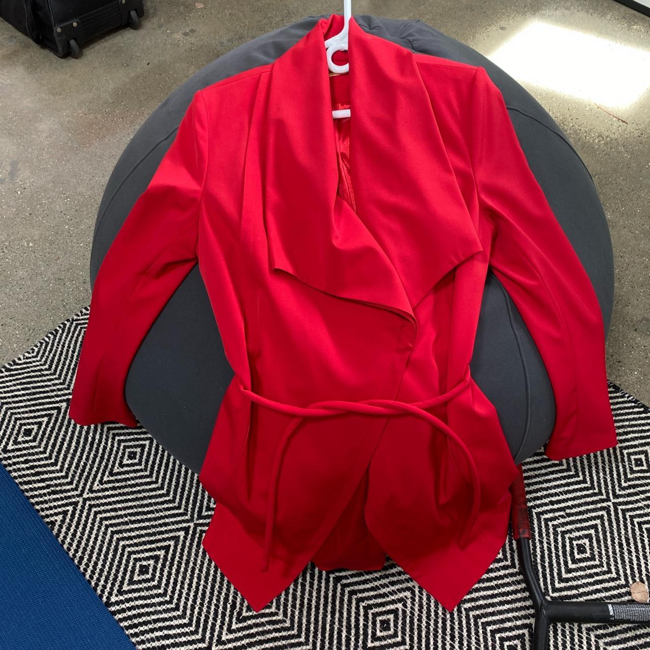 Trina turk clearance red coat