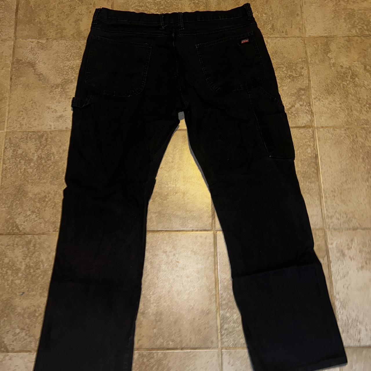 Black Dickie Carpenter Pants Depop