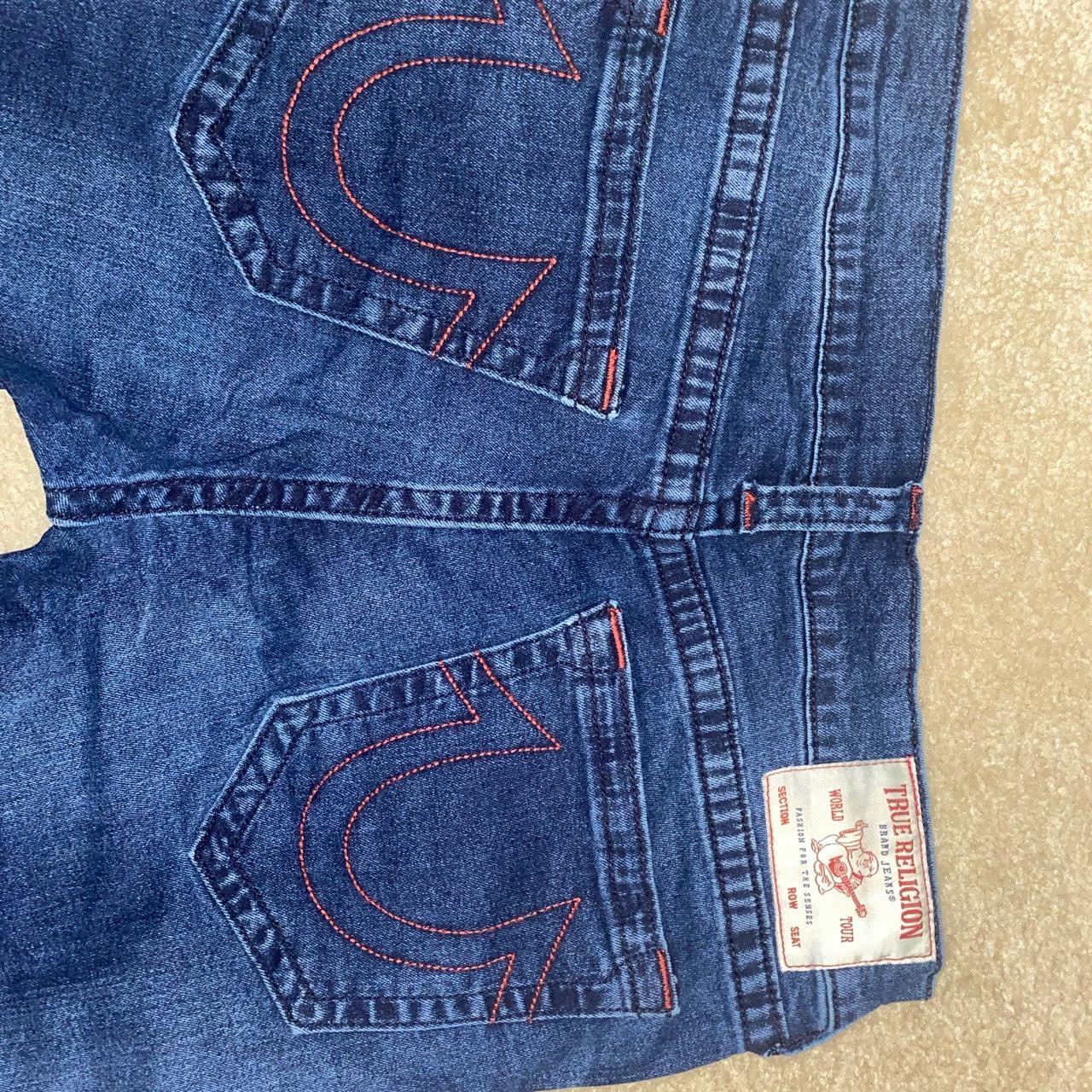 True religion Ricky relaxed straight jeans. Only... - Depop