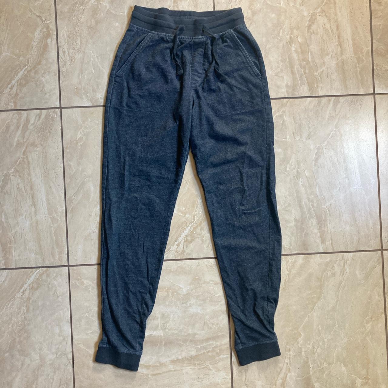 Faded Glory Pants Navy Skinny Ankle Joggers Color: - Depop