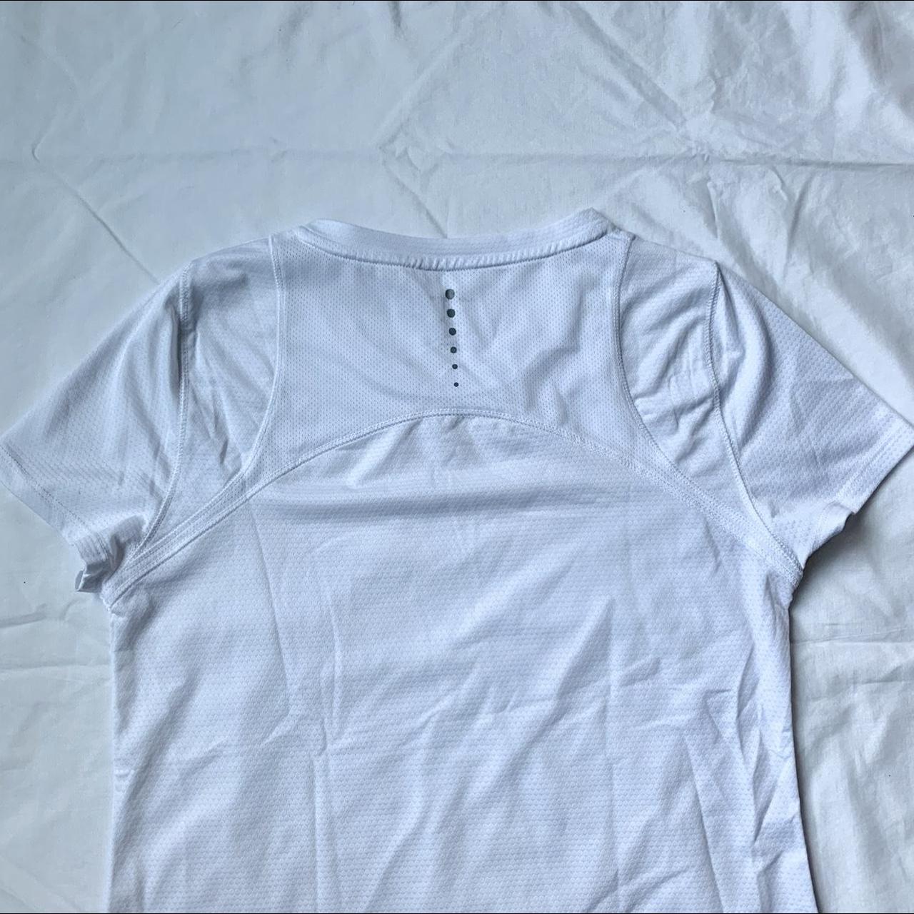 White athletic shirt. New without tags. - Depop