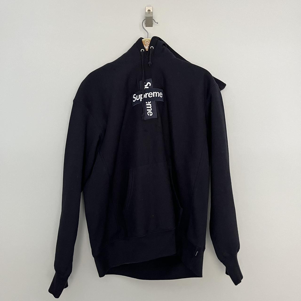 Supreme Box Supreme Box Logo L/S Tee Navy ロンT Logo L S Tee (FW20