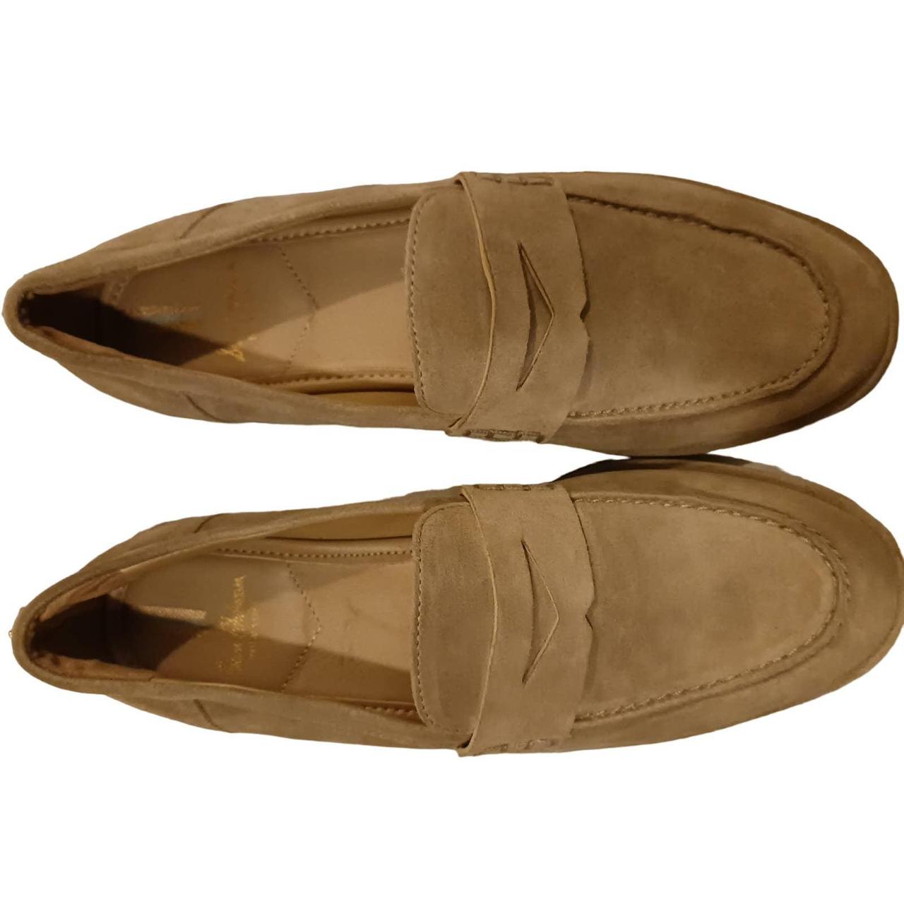 From Sam Edelman the Beatrice Suede Penny Loafers