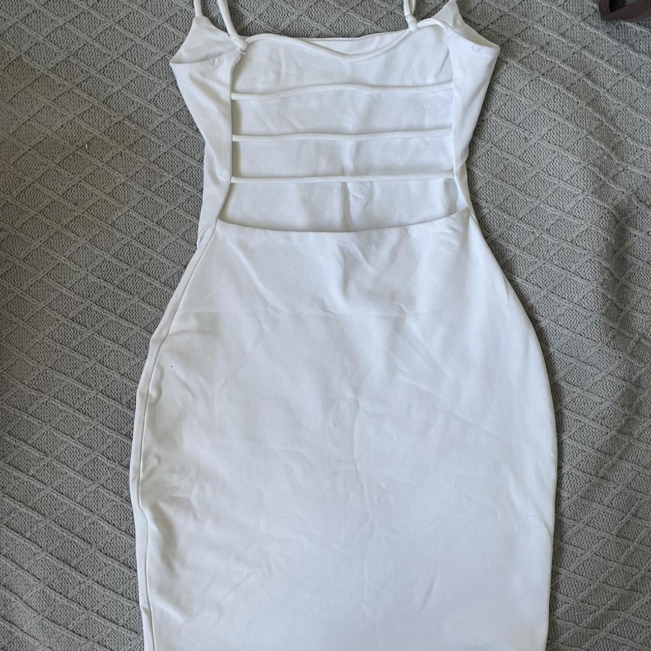 White mini dress from city beach Thick and comfy. Depop