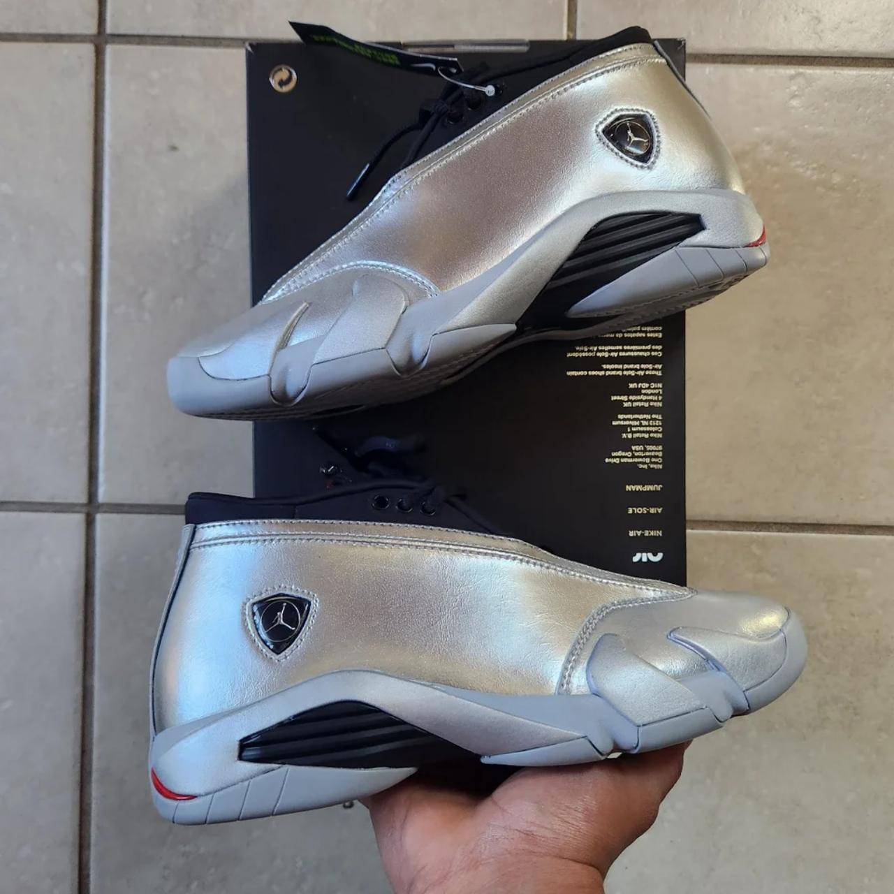 Air Jordan 14 Low WMNS Metallic Silver DH4121-060