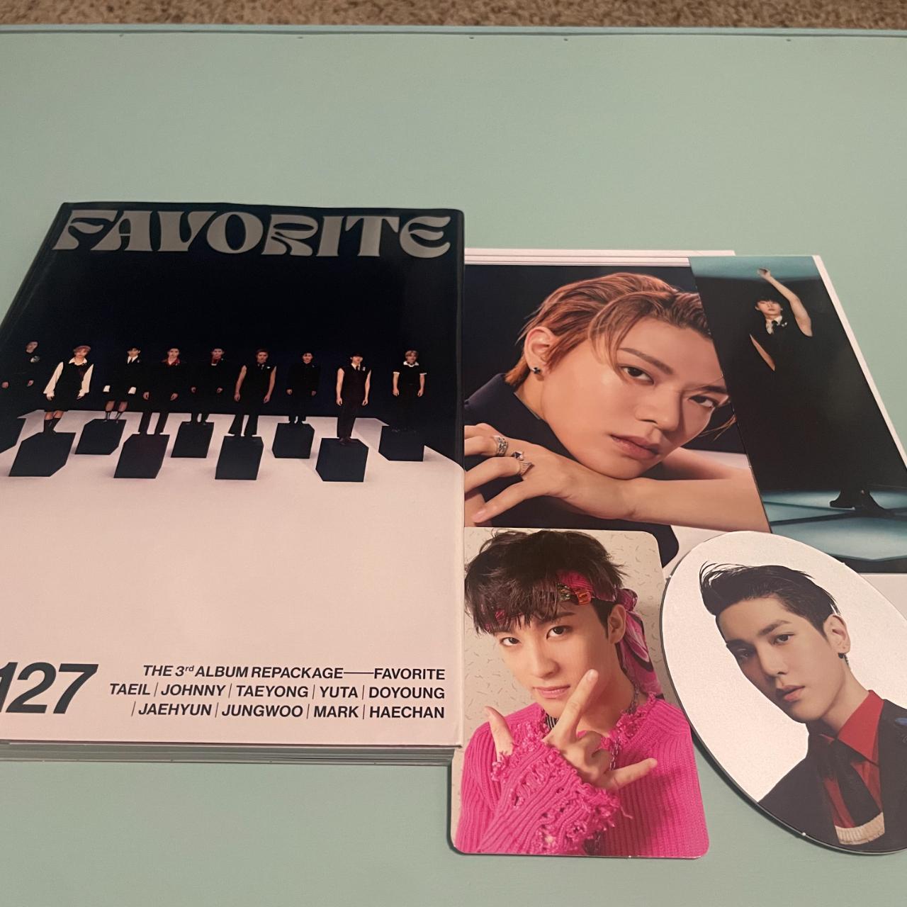 NCT 127 Favorite Album Includes: 1 photo card, 1... - Depop