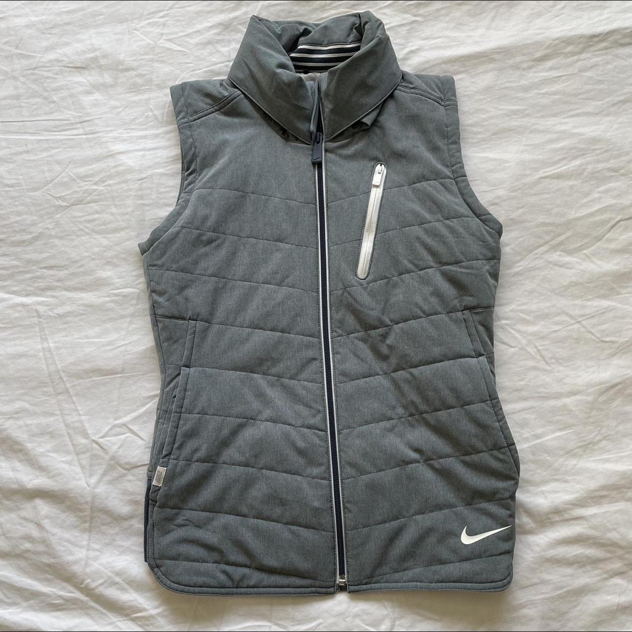 mens grey nike vest