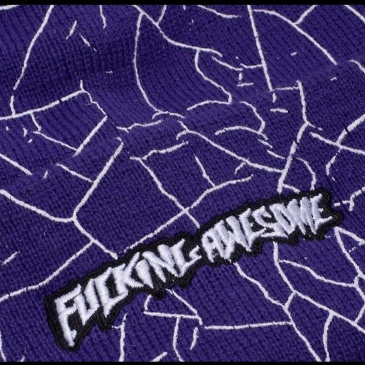 Fucking Awesome (FA)- ‘Crackle’ Cuff Beanie, New /...