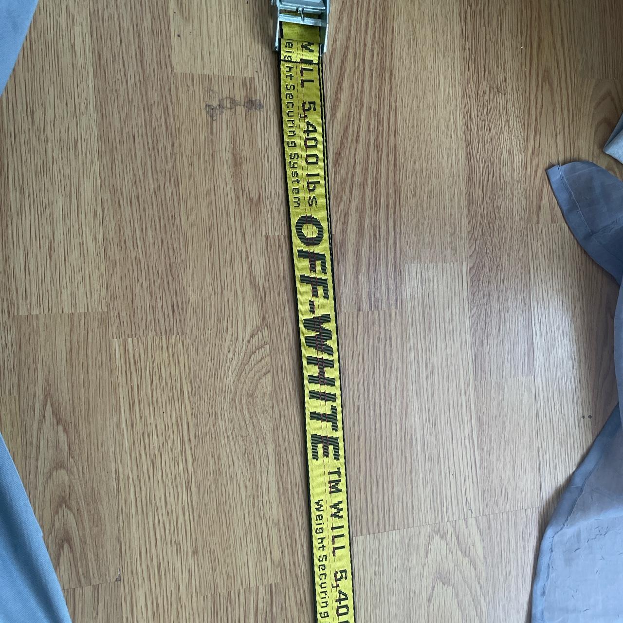 Off white belt fake vs clearance original