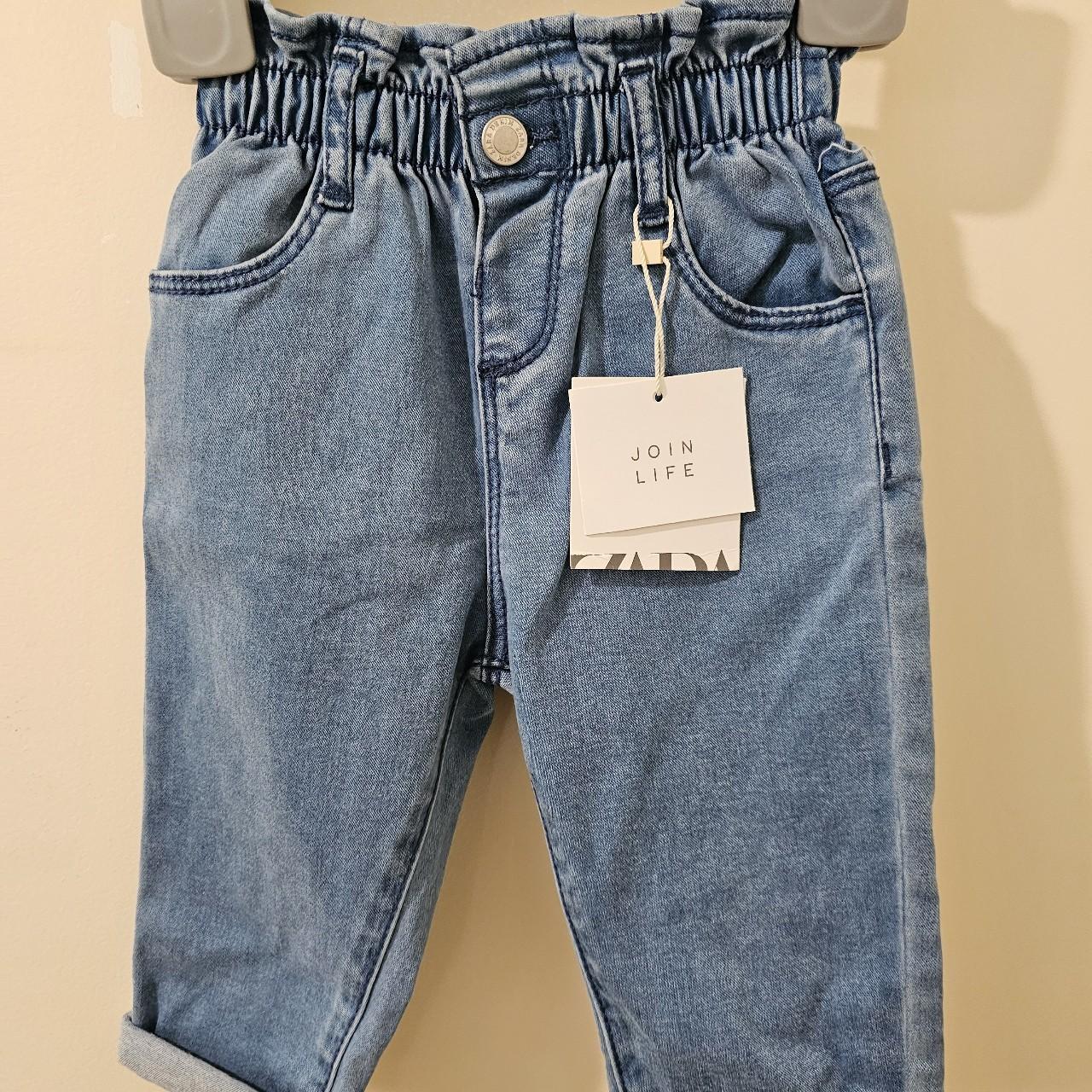 Zara kids baggy jeans. 3 6 months old. Brand new Depop