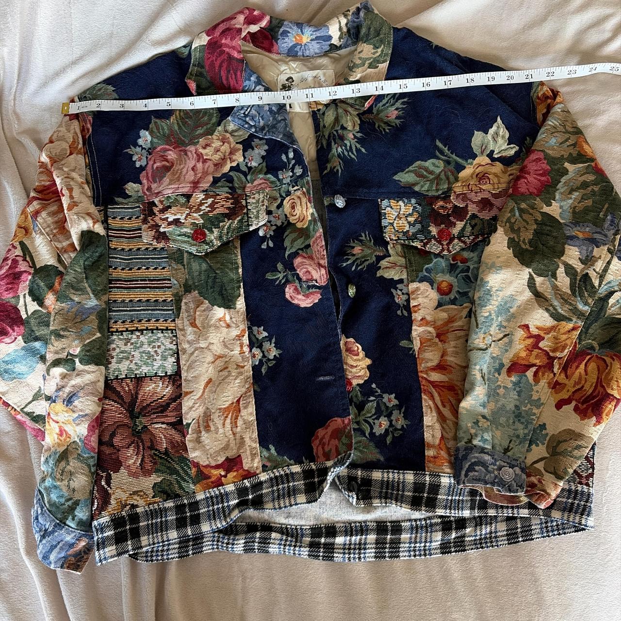 Women's Jacket - Multi - S – Patchwork Quilt styl… - image 2