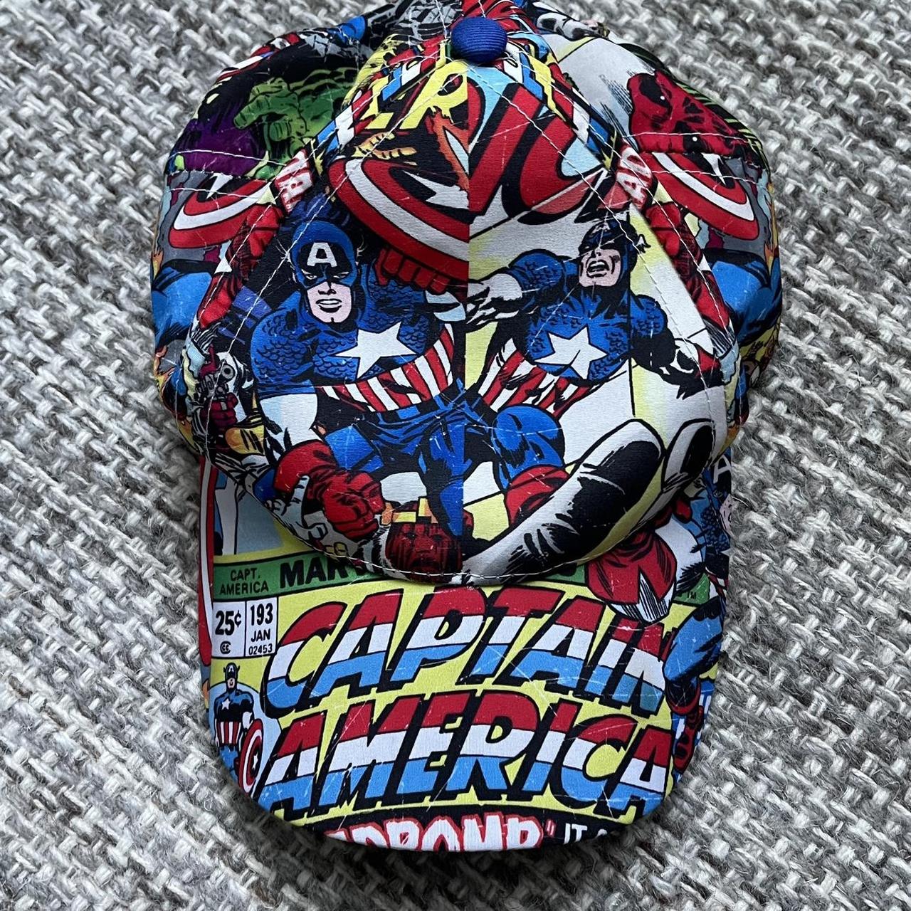 Marvel comics ball cap. OSFM. Adjustable. Captain