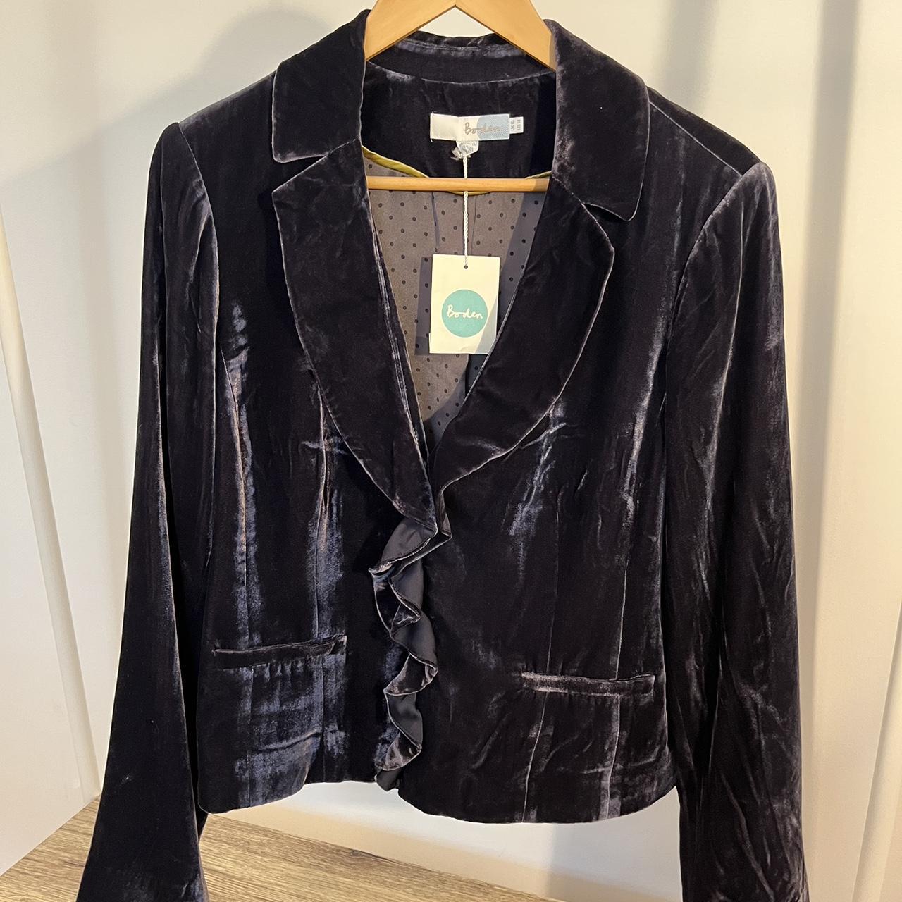 Boden Ladies Velvet jacket - never worn - tags still... - Depop