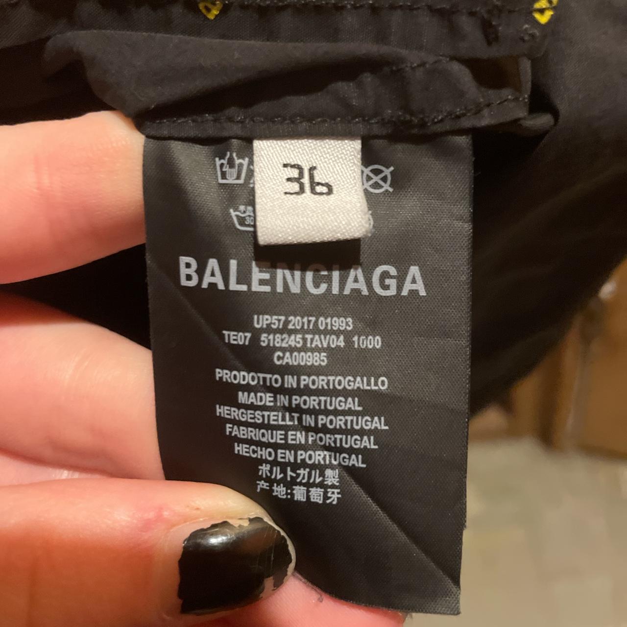 balenciaga button down size 36 tokyo store | Depop