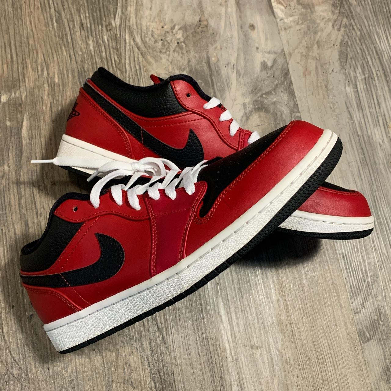 reverse banned jordan 1 low