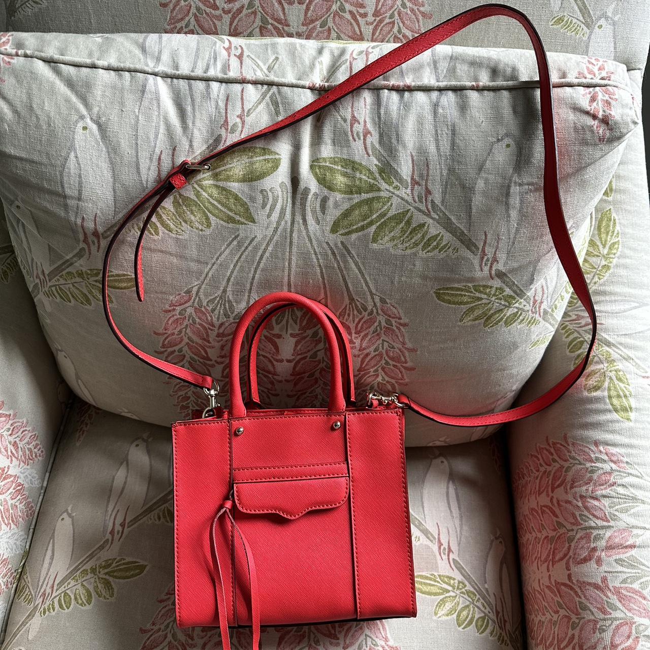 Red rebecca minkoff discount bag